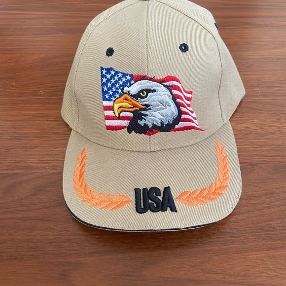 USA America Bald Eagle Hat - Picture 2 of 3